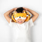 Relaxeazzz Travel Pillow & Eye Mask, Finnick The Fox