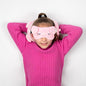 Relaxeazzz Travel Pillow & Eye Mask, Oliver The Pig