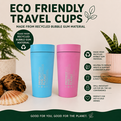 VENT for Change Reusable Travel Cup – Recycled Bubblegum