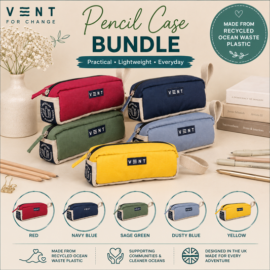 VENT for Change Recycled Ocean Plastic Pencil Case