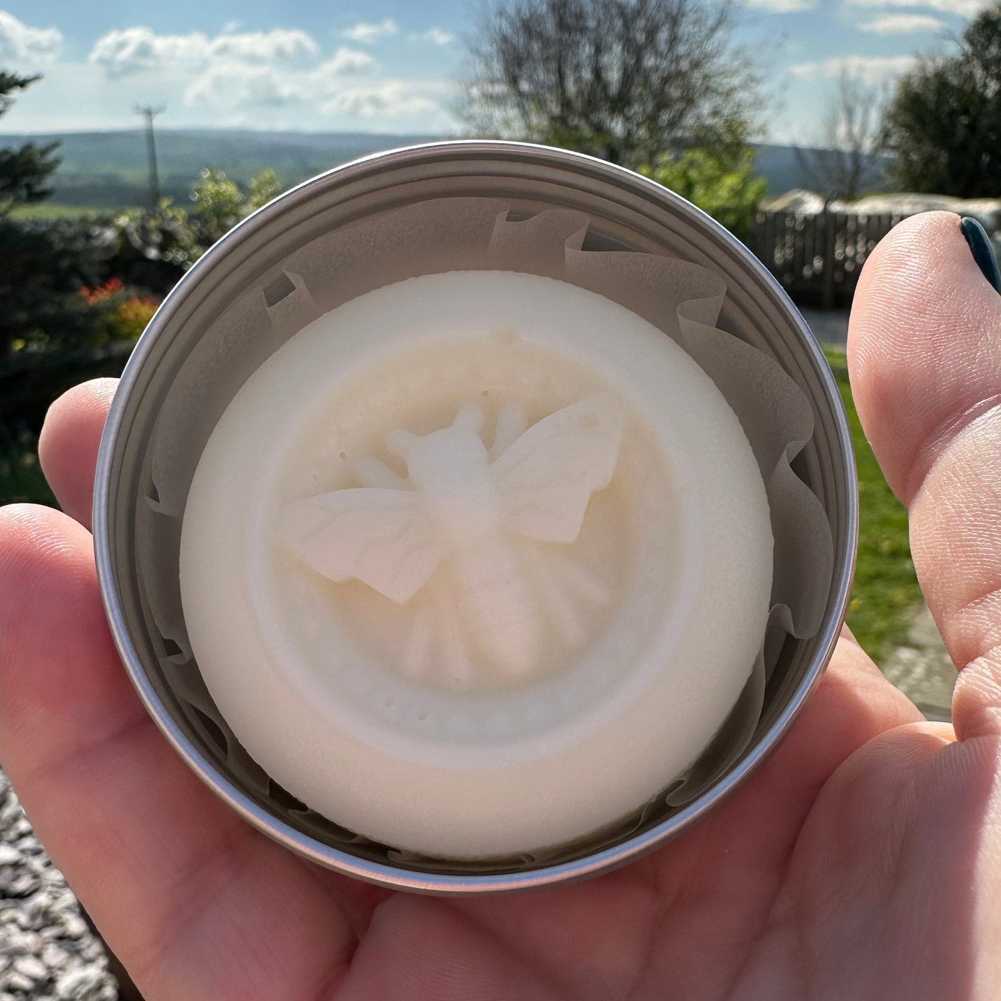 Hair Shampoo or Conditioner Bar in a Tin, Various Scents