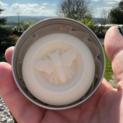 Hair Shampoo or Conditioner Bar in a Tin, Various Scents