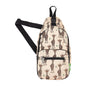 Eco Chic lightweight foldable crossbody bag in ditsy print made from recycled plastic bottles