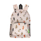Eco Chic mini foldable backpack made from recycled plastic bottles rPET material