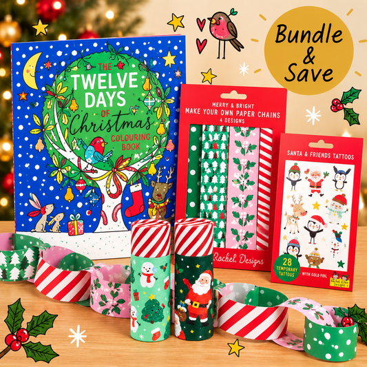 Rachel Ellen Christmas Activity Bundle – With FREE Colouring Pencils