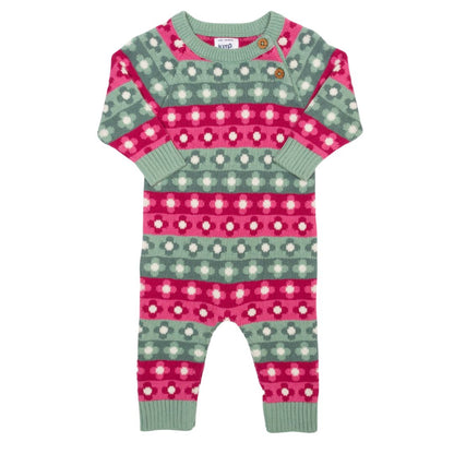 Kite Flowerful Knit Romper – Organic Cotton Knit Baby Romper