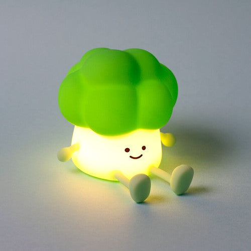 Foodiemals Broccoli LED night light and phone stand – cute sleep lamp for kids