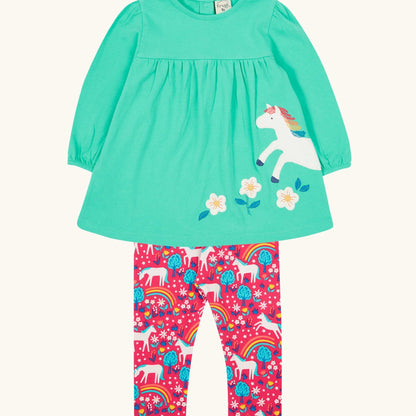 Tilly Outfit, Pacific Aqua/Wild Horses