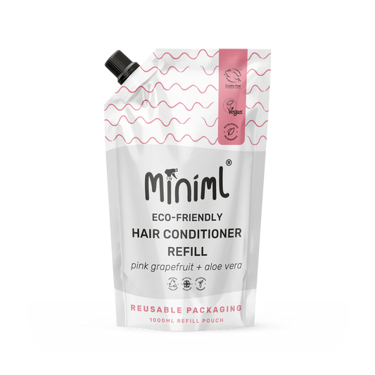 Miniml 1 Litre, Pink Grapefruit & Aloe Vera Conditioner