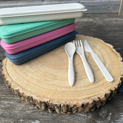 Wheatgrass Cutlery Travel Set