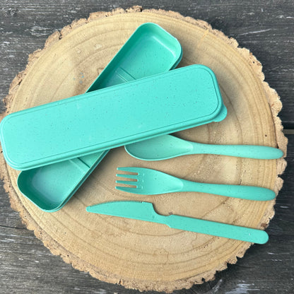 Wheatgrass Cutlery Travel Set
