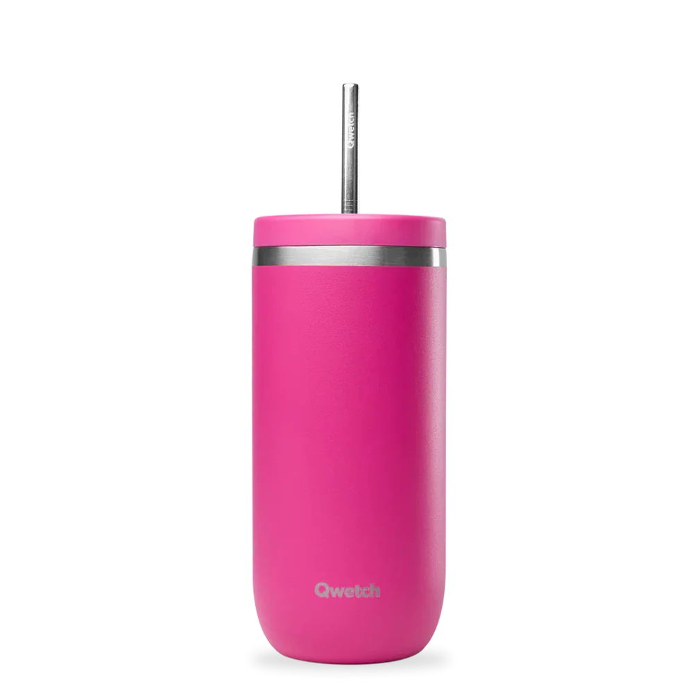 Stainless Steel Insulated Cold Cup, 470ml, Matt Magenta