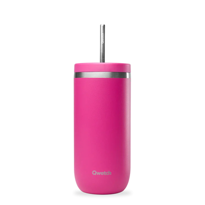 Stainless Steel Insulated Cold Cup, 470ml, Matt Magenta