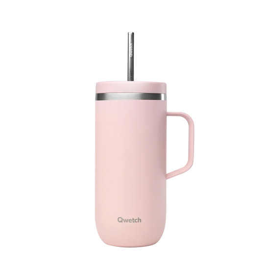 Stainless Steel Insulated Cold Cup, 600ml, Pastel Pink