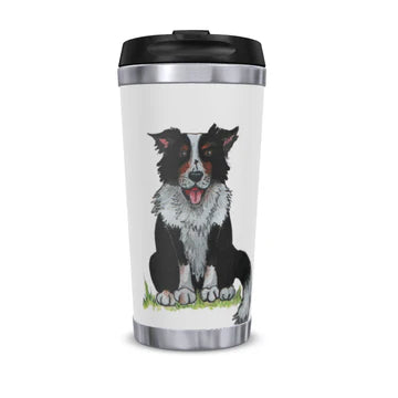 Reusable 450ml Travel Brew Cup, Casper the Collie