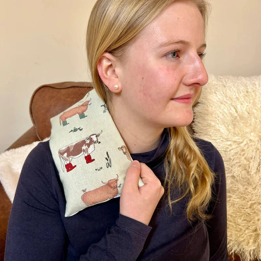 The Wheatbag Company, Cows In Welly Boots Lavender Scent Wheatbag