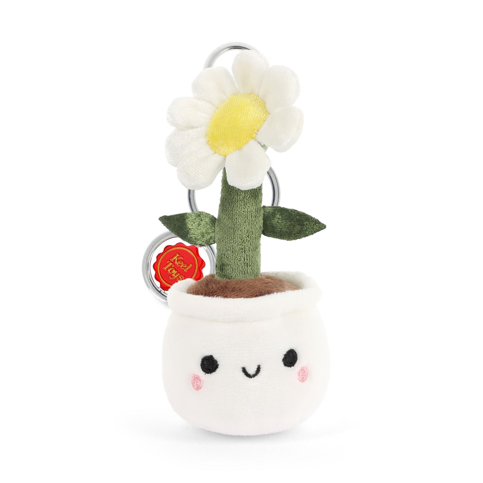 Keel Eco 12cm Bag Charm – Daisy, sustainable kids accessory