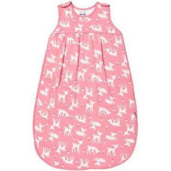 Baby Sleeping Bag, Pink Deer, 0-6m