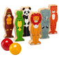 Lanka Kade animal skittles wooden set