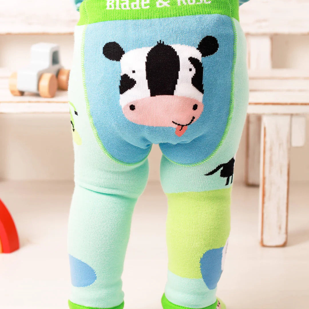 Bailey The Cow Knitted Leggings & Top Outfit