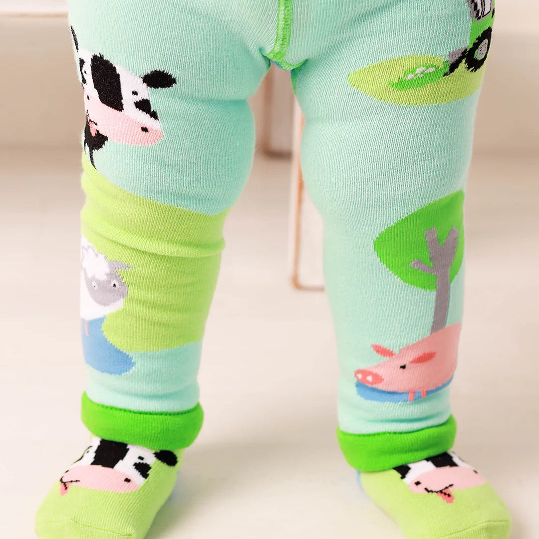 Bailey The Cow Knitted Leggings