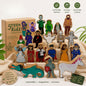 Lanka Kade Wooden Mythical Bundle – 21 Handcrafted Wooden Fantasy Characters