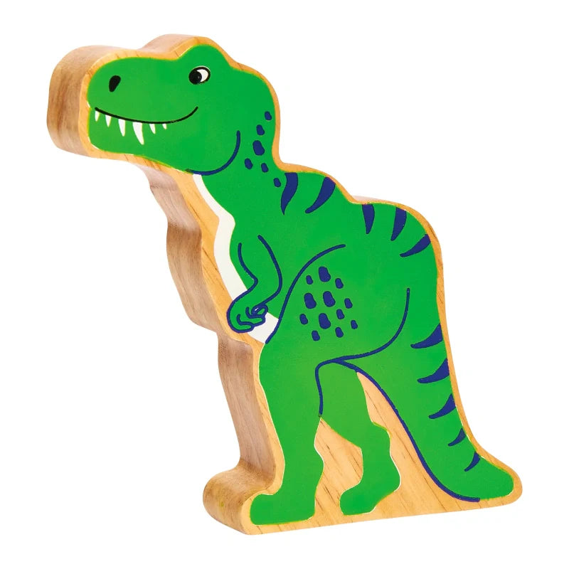 Lanka Kade Natural Wooden Green T Rex