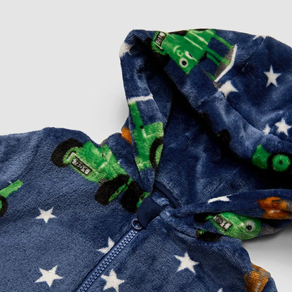 Tractor Ted Onesie – Navy