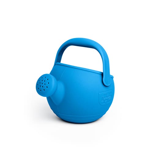 Bigjigs Toys Silicone Watering Can – Kids Water Play Toy, Blue