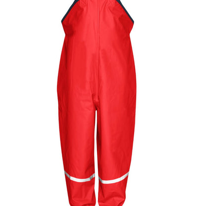 Children's Waterproof Dungarees – Kids' Outdoor Rain Trousers, Ages 2–11 Years