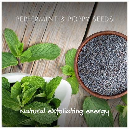 Peppermint & Poppyseeds Natural Soap