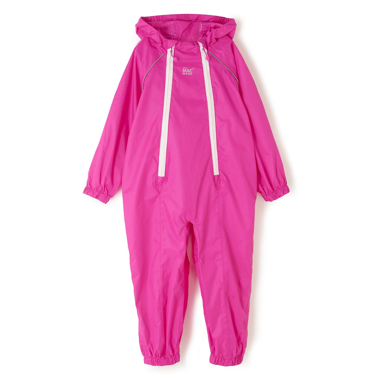 Puddlesuit Packable Waterproof Kids Rainsuit, Pink