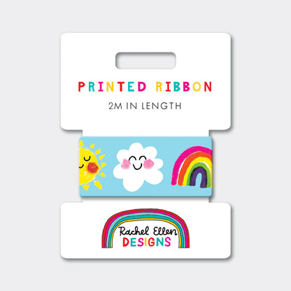 Rachel Ellen Fun Printed Ribbon – Gift Wrap Ribbon 2m