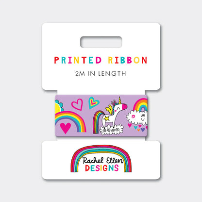 Rachel Ellen Fun Printed Ribbon – Gift Wrap Ribbon 2m