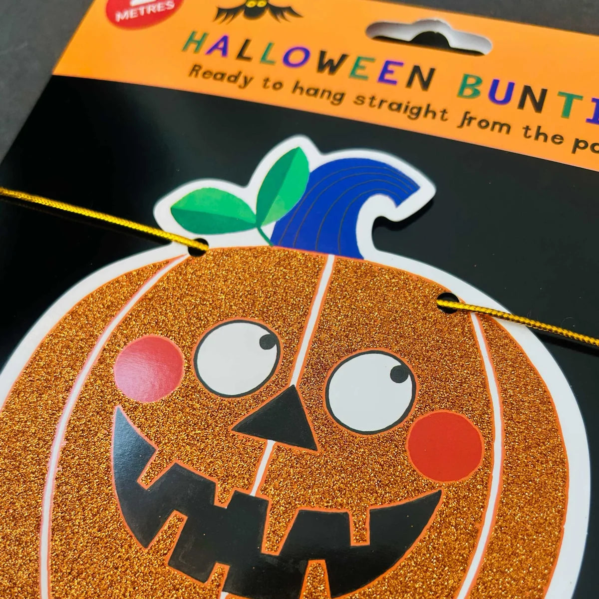 Rachel Ellen Halloween Pumpkin Bunting – 2m Halloween Party Decoration