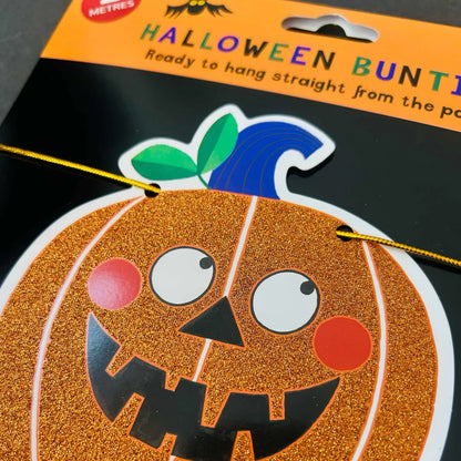 Rachel Ellen Halloween Pumpkin Bunting – 2m Halloween Party Decoration