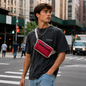 VENT for Change Recycled Ocean Plastic Sling Bag – Red