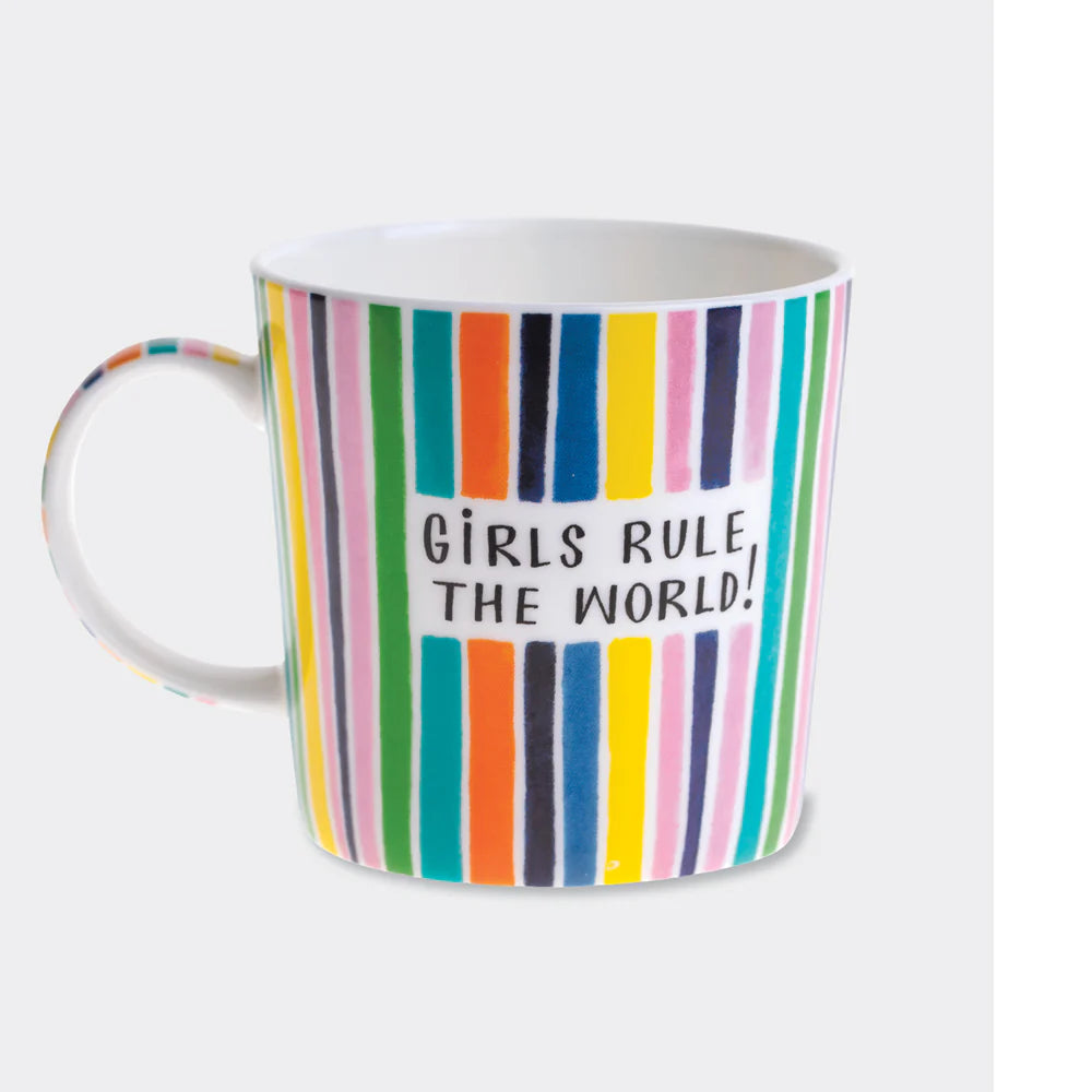 Rachel Ellen Girl Power Fine Bone China Mug – Gift Boxed Mug