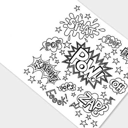 Rachel Ellen Colouring Book Super Hero