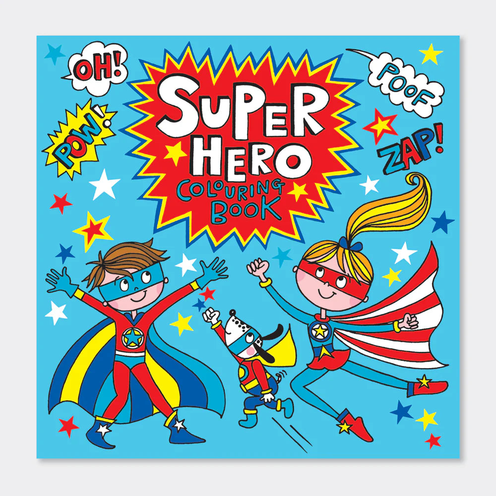 Rachel Ellen Colouring Book Super Hero