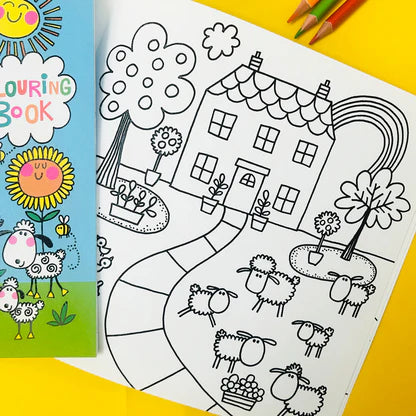 Colouring Book  On The Farm