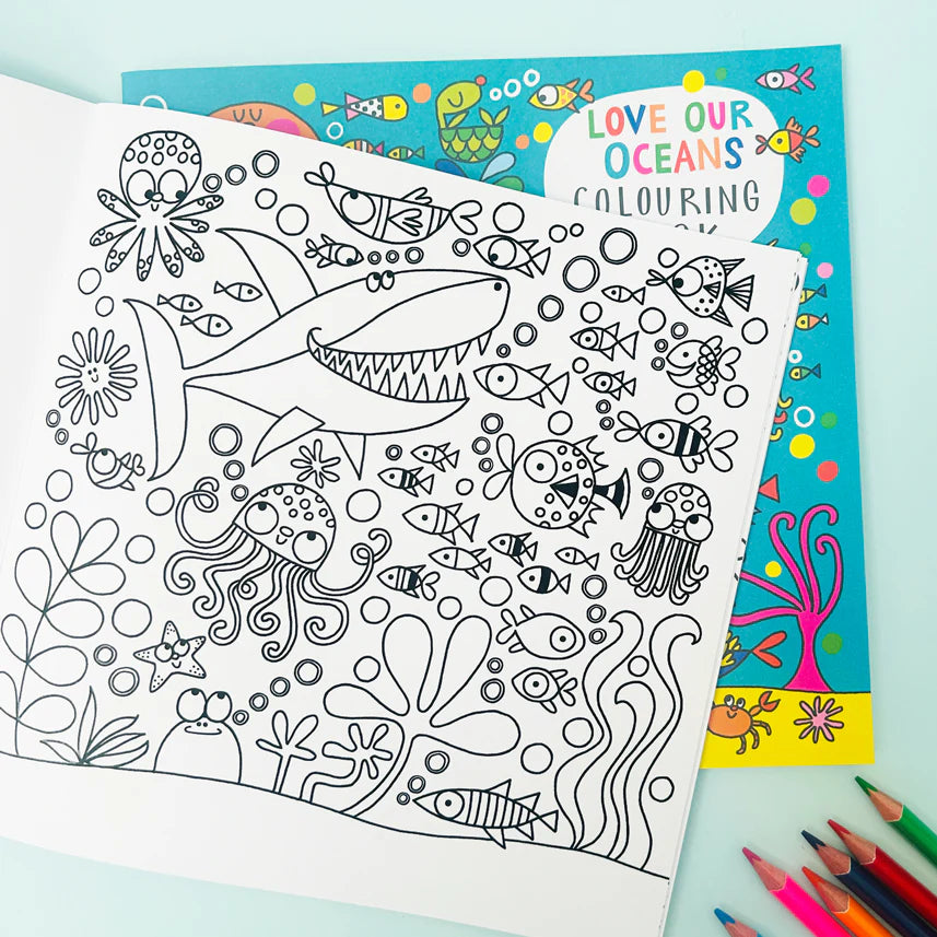 Colouring Book Love Our Oceans