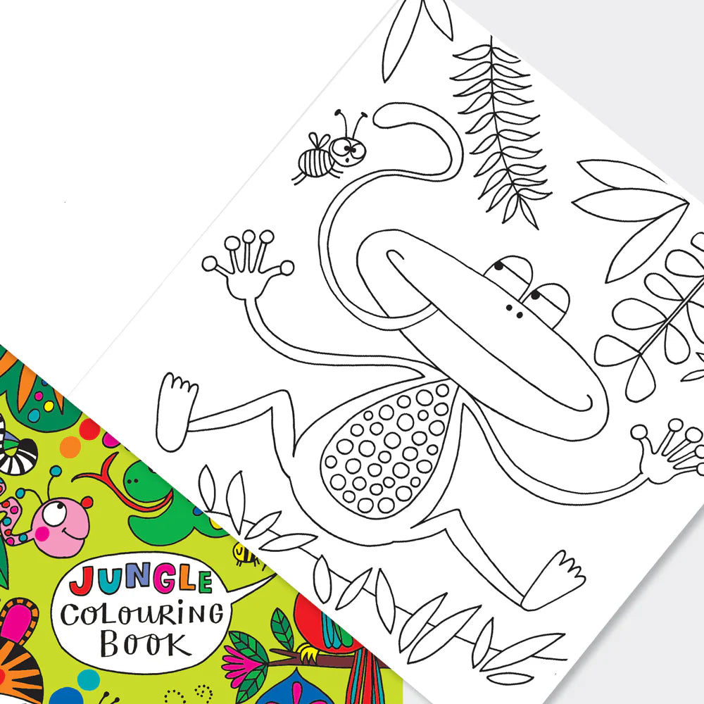 Rachel Ellen Colouring Book Jungle