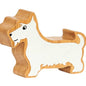 Lanka Kade Wooden White Scottie Dog Toy – A Scottish Classic for Playtime