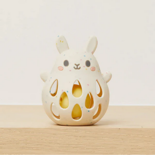 Tiger Tribe Silicone Bunny Rattle – Baby Sensory Toy (Copy)