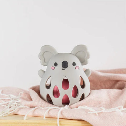 Tiger Tribe Silicone Koala Rattle – Baby Sensory Toy