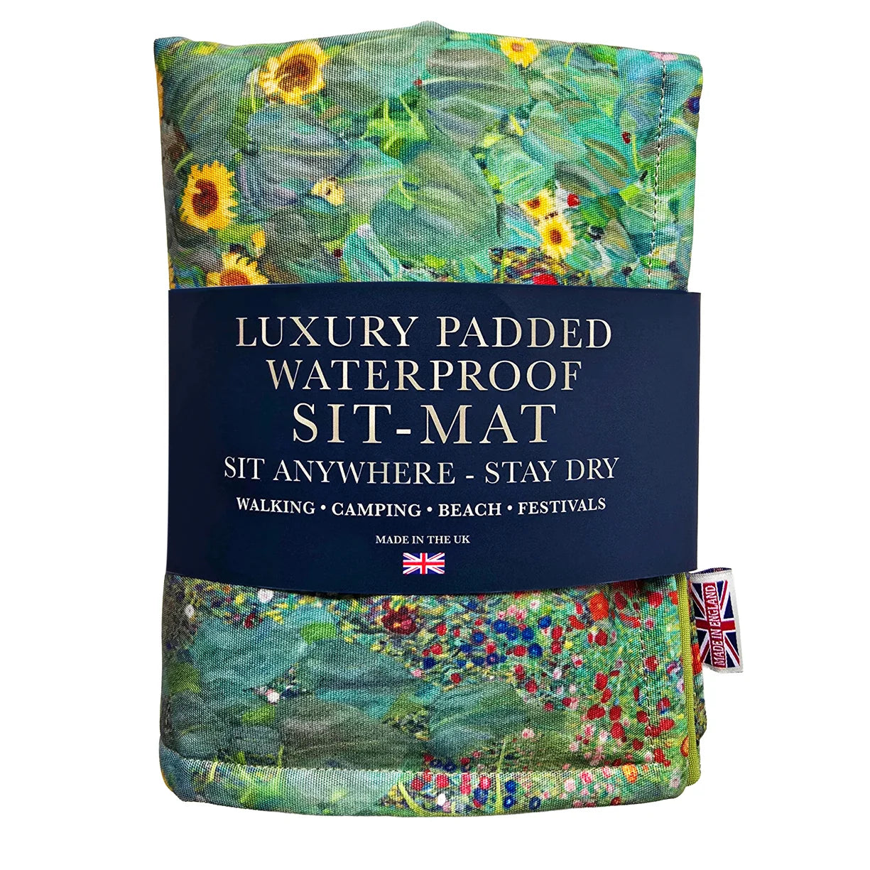 Luxury Padded Waterproof Sit-Mat – Handmade Outdoor Cushion Seat Pad