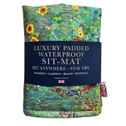 Luxury Padded Waterproof Sit-Mat – Handmade Outdoor Cushion Seat Pad
