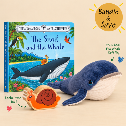 The Snail and the Whale Book & Toy Bundle – 3 Pieces