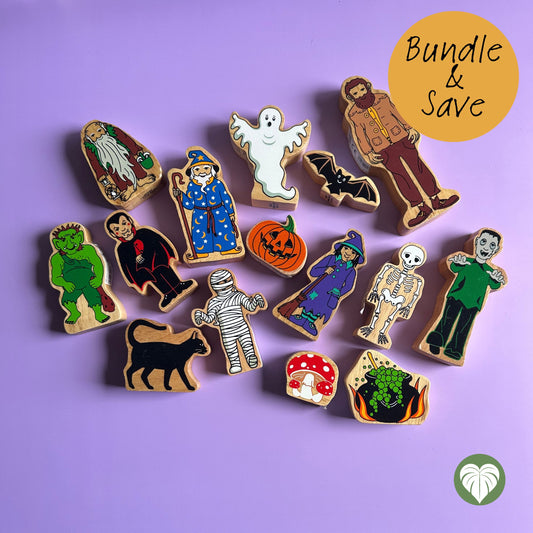 Halloween Lanka Kade Bundle - 15 Piece World Play Bundler